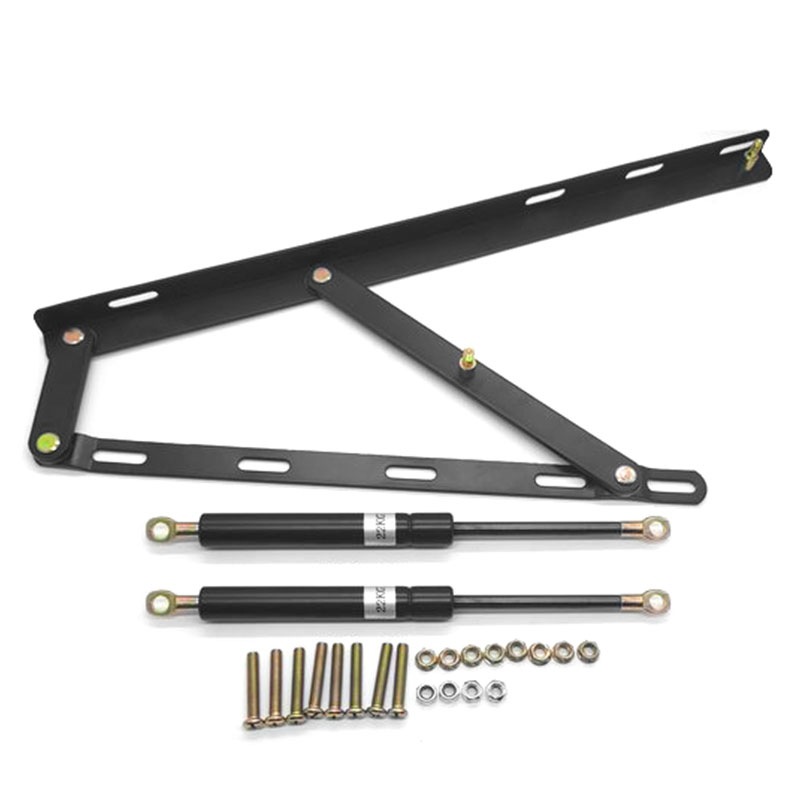 Gas Lift Storage Bed Hydraulic - แกนยกไฮดรอลิกสำหรับเตียงทาทามิ, โช้คอัพแก๊สสำหรับโครงเตียงแบบมีระแนงและกล่องเก็บของ, ตัวยกเตียงแบบปิดนุ่มนวลและเงียบ