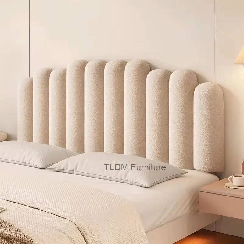 Headboard Cushion Backrest Tatami - หมอนรองศีรษะเตียงคู่สไตล์โมเดิร์น ทาทามิ ป้องกันการกระแทก หรูหราเบาๆ ขนแกะนุ่ม รองรับศีรษะและหลัง