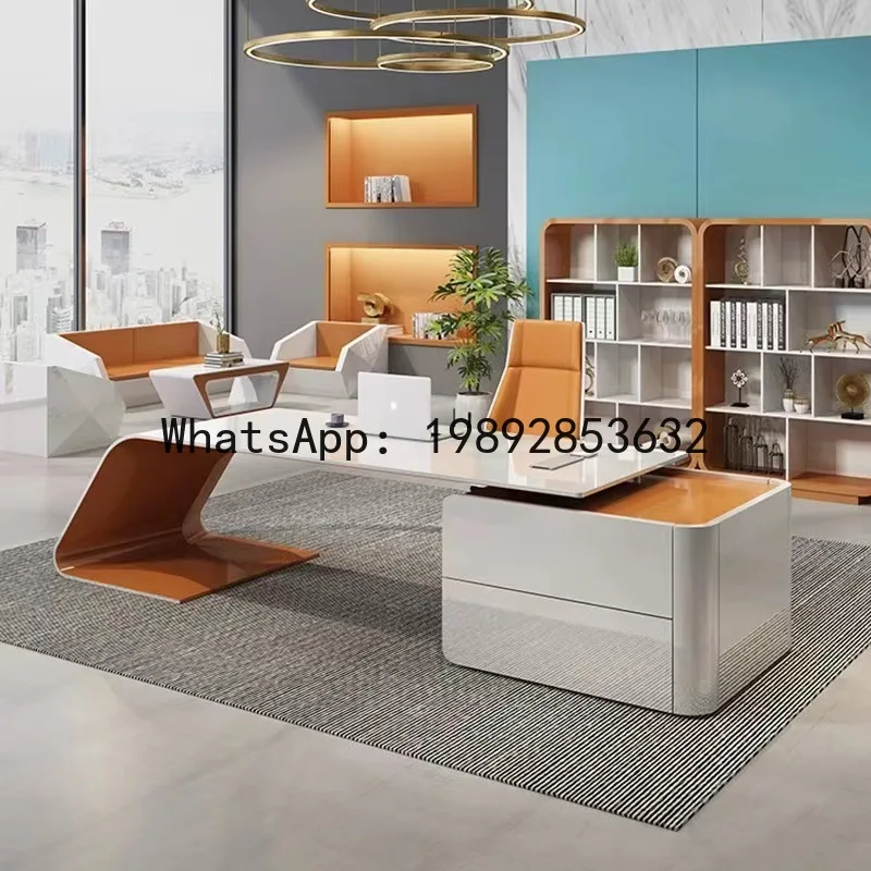 Chairs - โต๊ะทำงานผู้บริหาร H5.15 ดีไซน์ทันสมัย - โต๊ะทำงานผู้จัดการ -