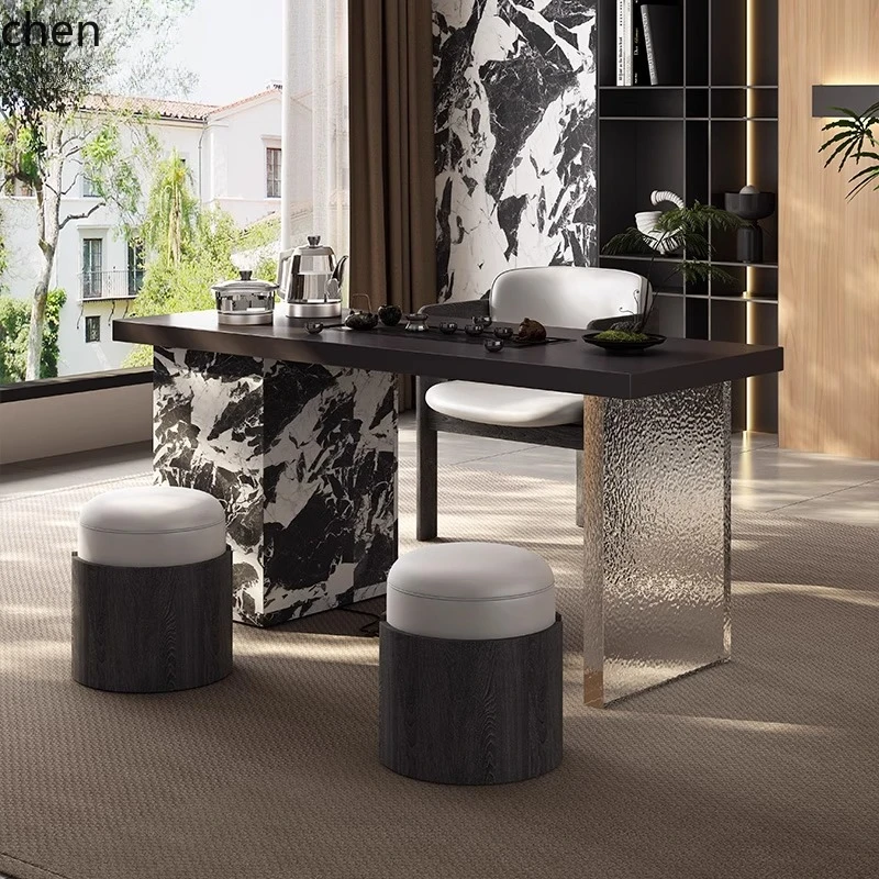 Chairs - i5.15 ชุดโต๊ะน้ำชาและเก้าอี้ระเบียง โต๊ะกาแฟขนาดเล็กสไตล์โมเดิร์นระดับไฮเอนด์สำหรับห้องนั่งเล่น