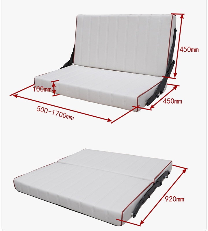 Sofas - โซฟาเบดพับได้ติดผนัง AutoLiuma L107 ขนาด 67 นิ้ว