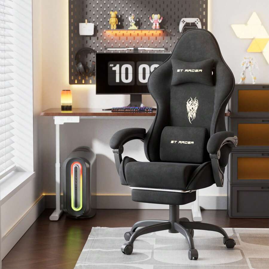 Sofas - เก้าอี้เกมมิ่งพนักพิงสูง เก้าอี้เกมเมอร์ตามหลักสรีรศาสตร์สำหรับผู้ใหญ่
