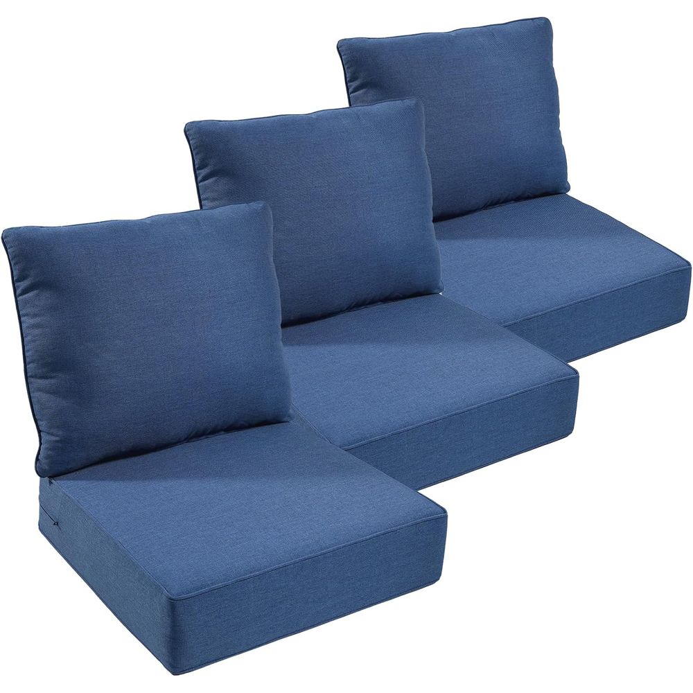 Outdoor Furniture - เบาะรองนั่งสำหรับเฟอร์นิเจอร์กลางแจ้ง หนา 6 นิ้ว กันน้ำ ขนาด