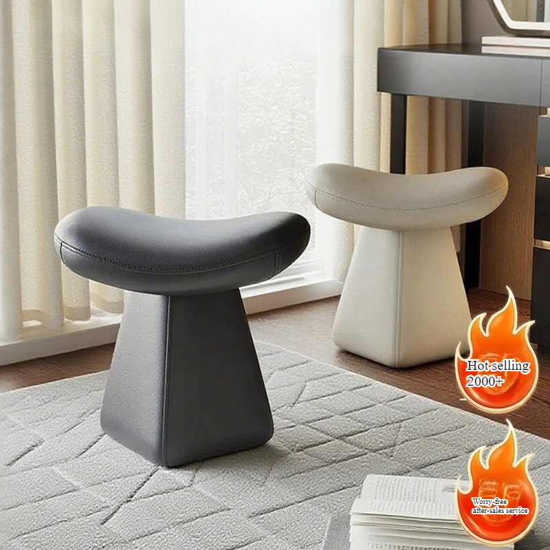 Bedroom Furniture - เก้าอี้แต่งตัวในห้องนอน สไตล์หรูหรา ระดับไฮเอนด์ ใช้สำหรับแต่งหน้า เล่นเปียโน เปลี่ยนรองเท้า