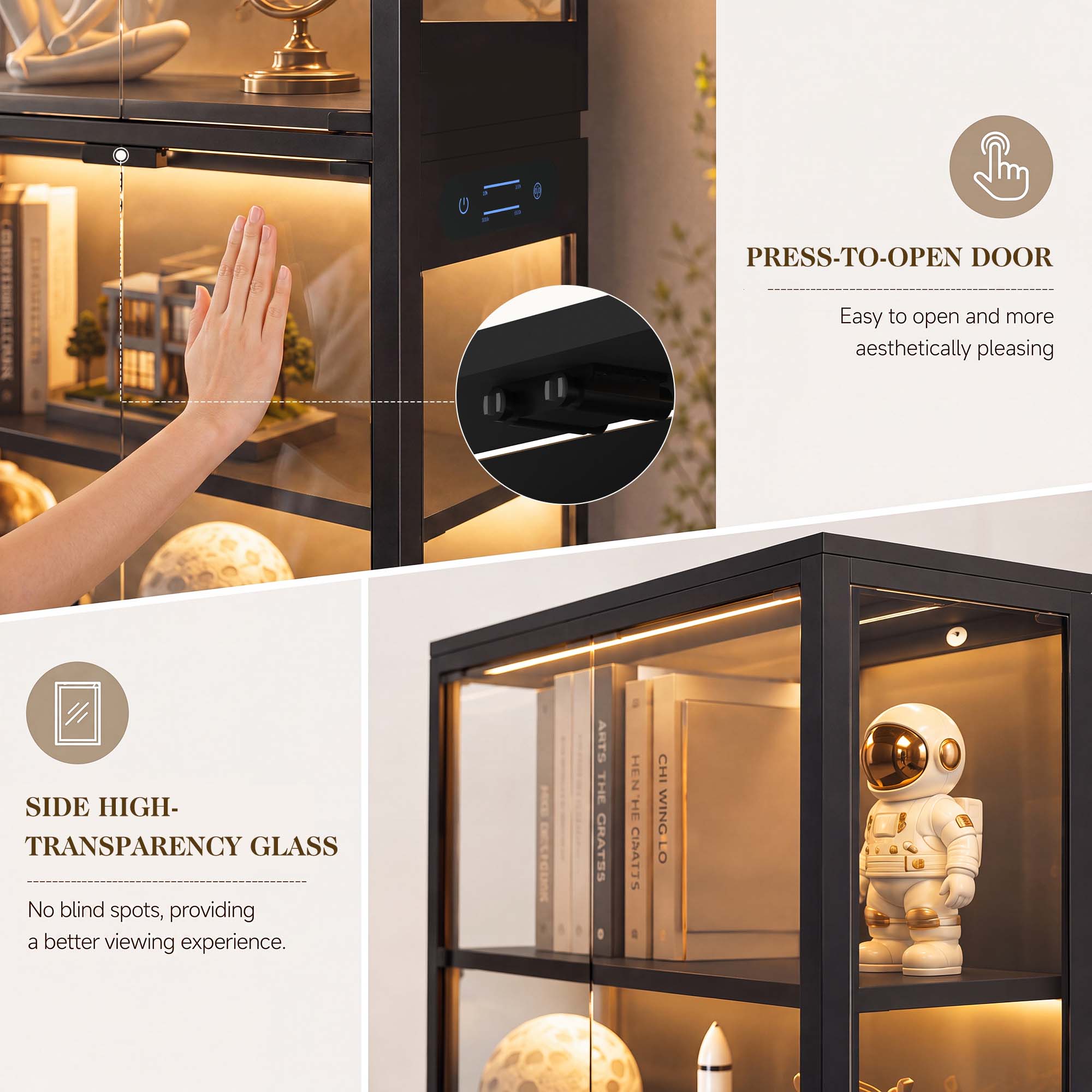 ตู้โชว์ 5 ชั้น TCGBKAF พร้อมปร - Storage บทวิจารณ์และราคา