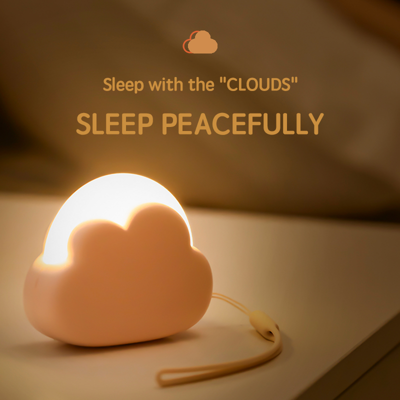 Cloud Night Light Mini USB ไร้ - Floating Nightstand With Led Light บทวิจารณ์และราคา