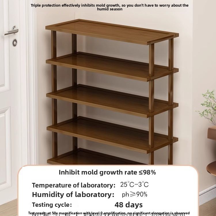 ชั้นวางรองเท้าสีชาสำหรับทางเข้ - Shoe Rack Cabinet Narrow Entryway บทวิจารณ์และราคา
