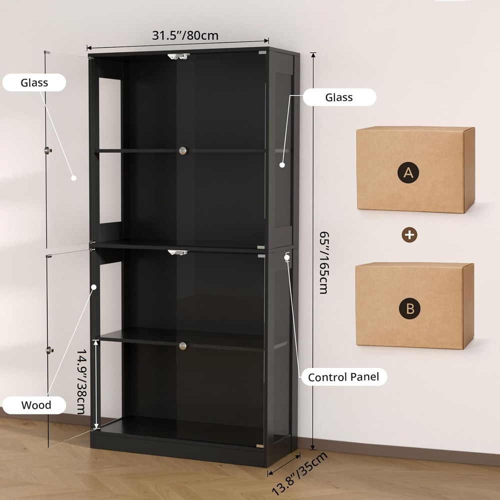 ตู้โชว์กระจก 65 บาน, ตู้โชว์ 4 - Storage บทวิจารณ์และราคา