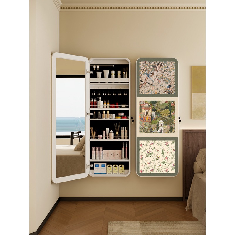 กระจกเต็มตัวแบบซ่อนในภาพวาดติด - Full Length Mirror Jewelry Armoire บทวิจารณ์และราคา