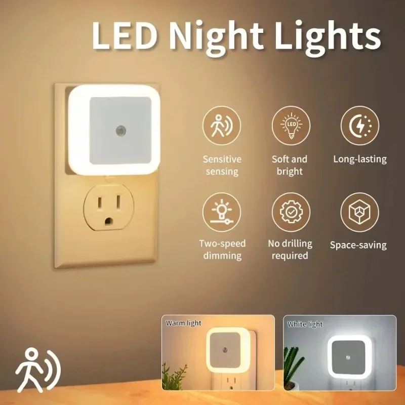 1/6 ชิ้นไร้สาย LED Night Light - Floating Nightstand With Led Light บทวิจารณ์และราคา