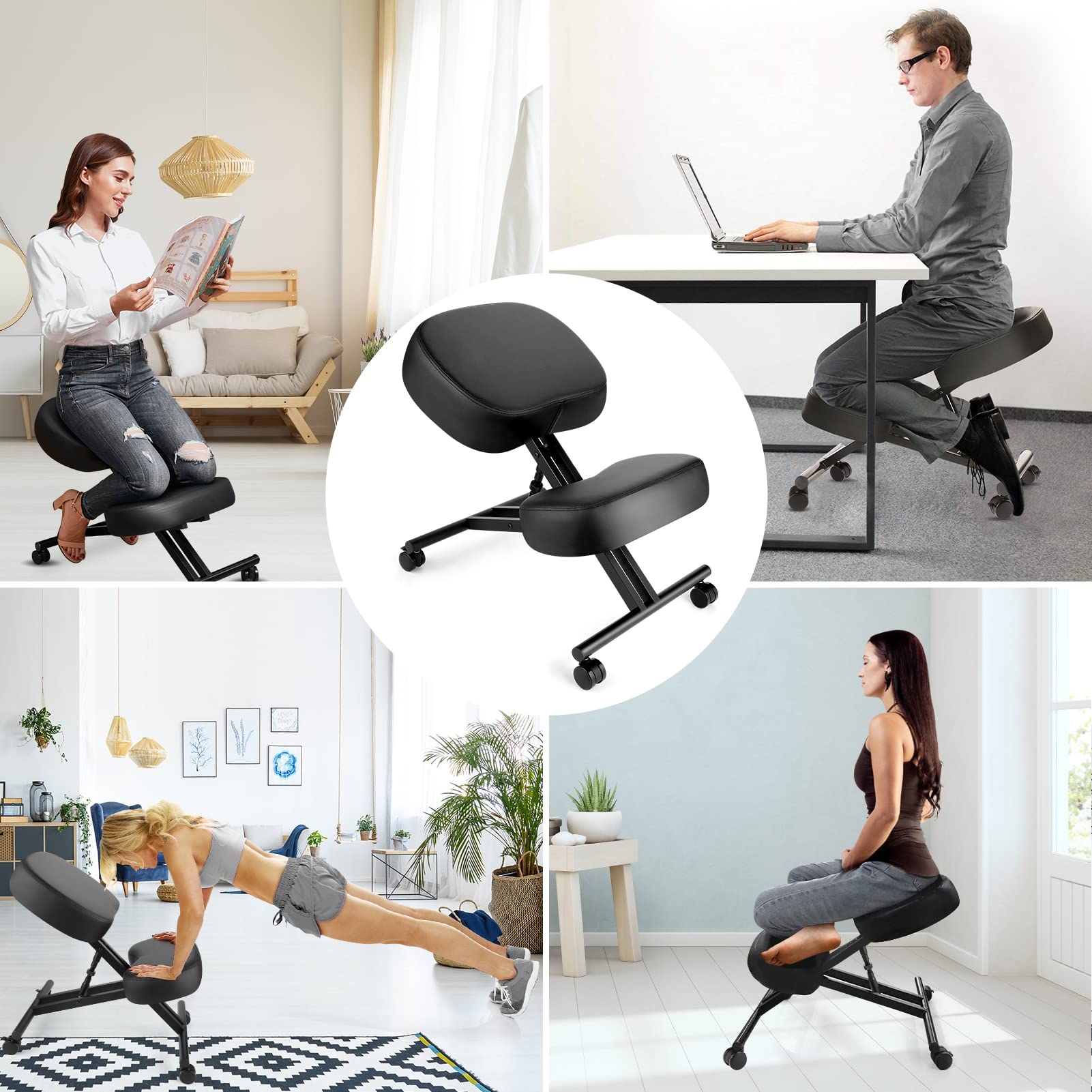 เก้าอี้นั่งคุกเข่าตามหลักสรีรศ - Office Furniture บทวิจารณ์และราคา