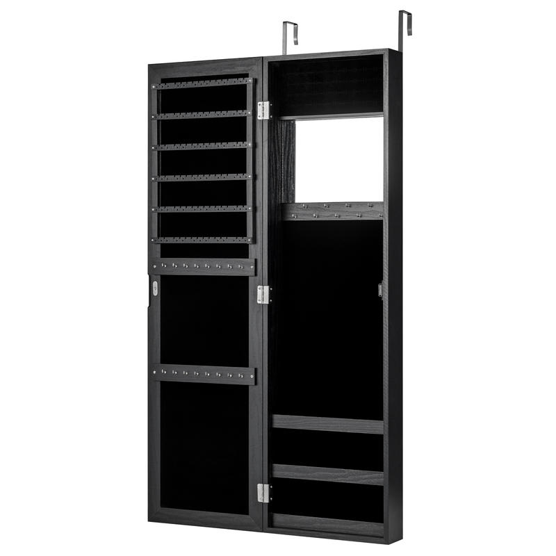 ตู้เก็บเครื่องประดับแบบติดผนัง - Full Length Mirror Jewelry Armoire บทวิจารณ์และราคา