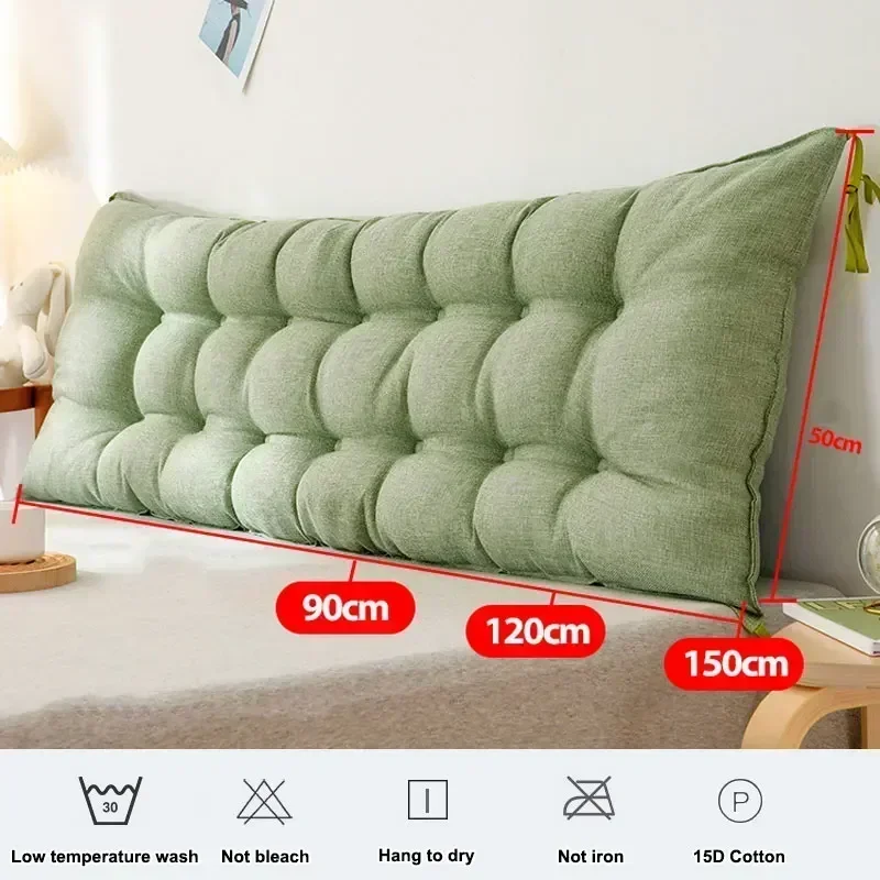 หมอนอิงโซฟา 1 ชิ้น หมอนรองหลัง - Headboard Cushion Backrest Tatami บทวิจารณ์และราคา