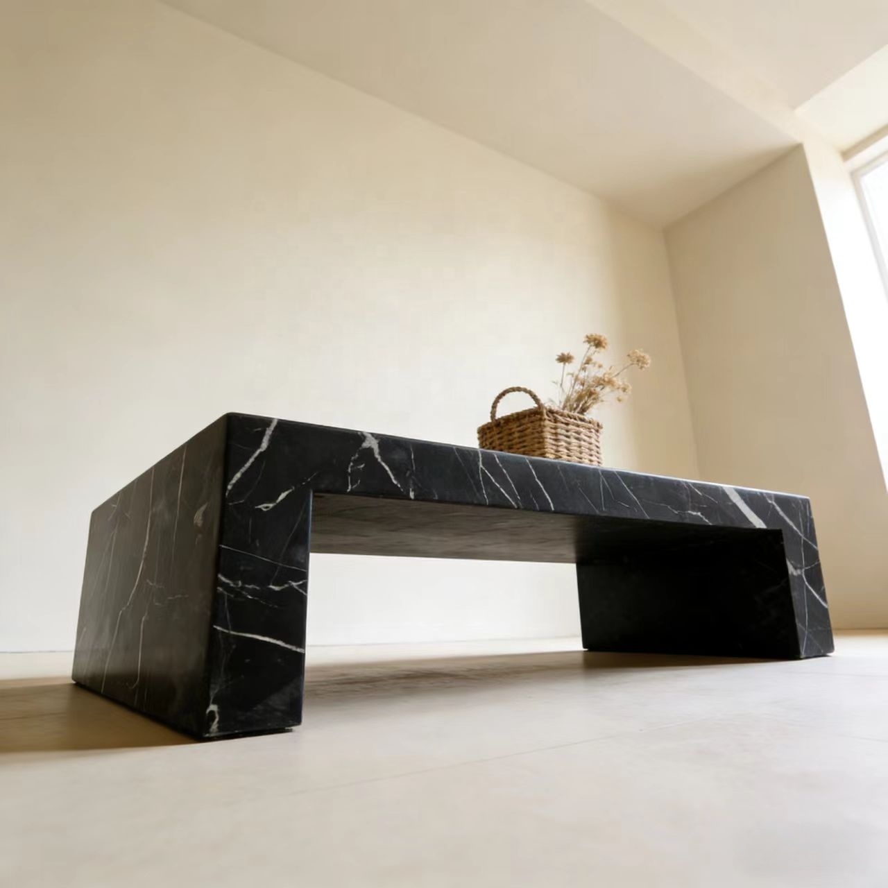 โต๊ะกาแฟหินอ่อนสไตล์นอร์ดิกหรู - Bedroom Furniture บทวิจารณ์และราคา