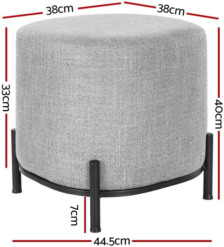 เก้าอี้สตูลทรงกลมแบบออตโตมัน,  - Bedroom Furniture บทวิจารณ์และราคา