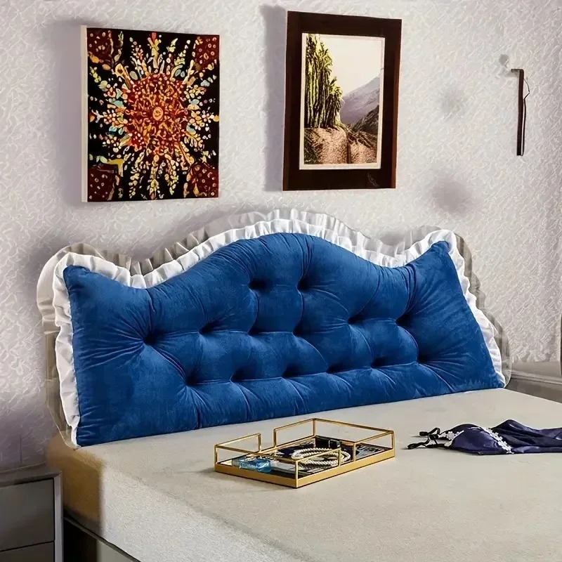 Tatami Plush Cushion Soft Lace - Headboard Cushion Backrest Tatami บทวิจารณ์และราคา