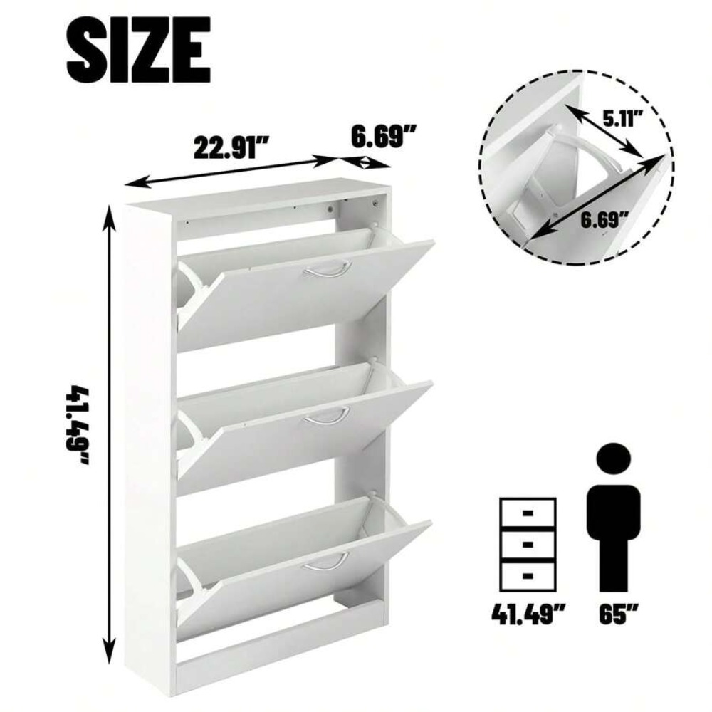 ตู้เก็บรองเท้าสำหรับทางเข้าบ้า - Shoe Rack Cabinet Narrow Entryway บทวิจารณ์และราคา
