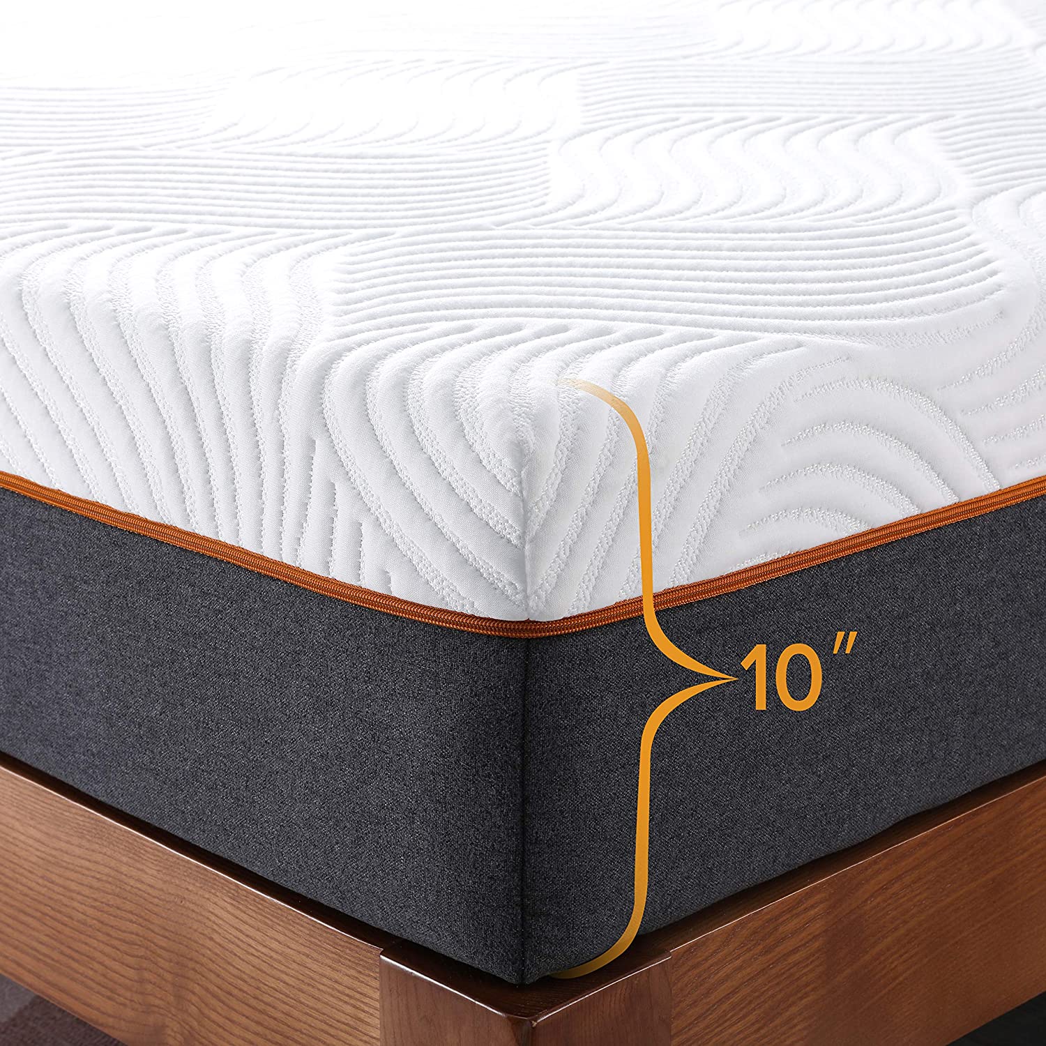 ราคาถูกผลิตโรงแรม King Queen D - Memory Foam Mattress In A Box Queen บทวิจารณ์และราคา