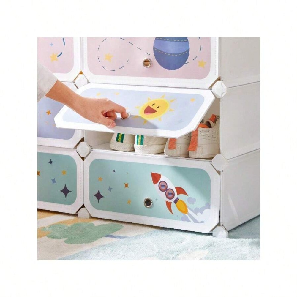 ชั้นวางรองเท้า 6 ชั้นพร้อมบานป - Shoe Rack Cabinet Narrow Entryway บทวิจารณ์และราคา