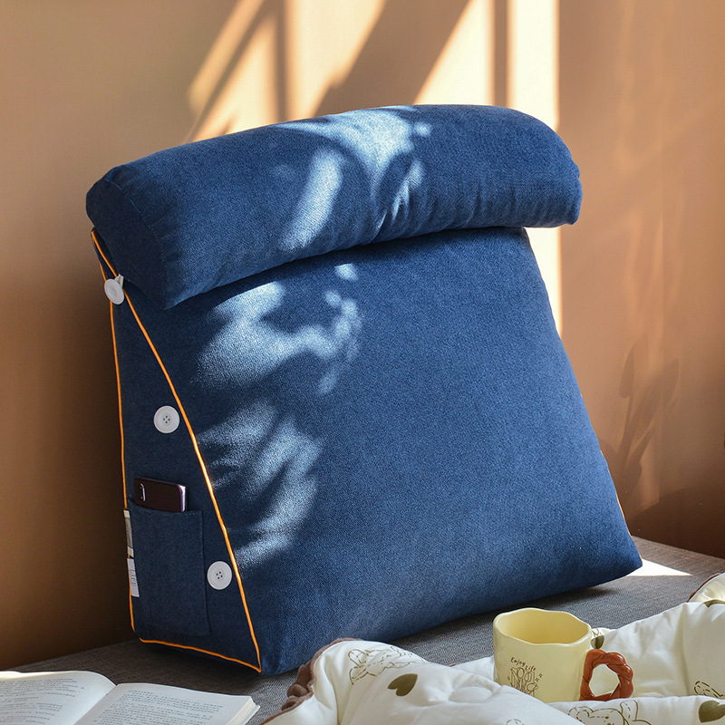 เบาะรองศีรษะสามเหลี่ยมทาทามิหั - Headboard Cushion Backrest Tatami บทวิจารณ์และราคา