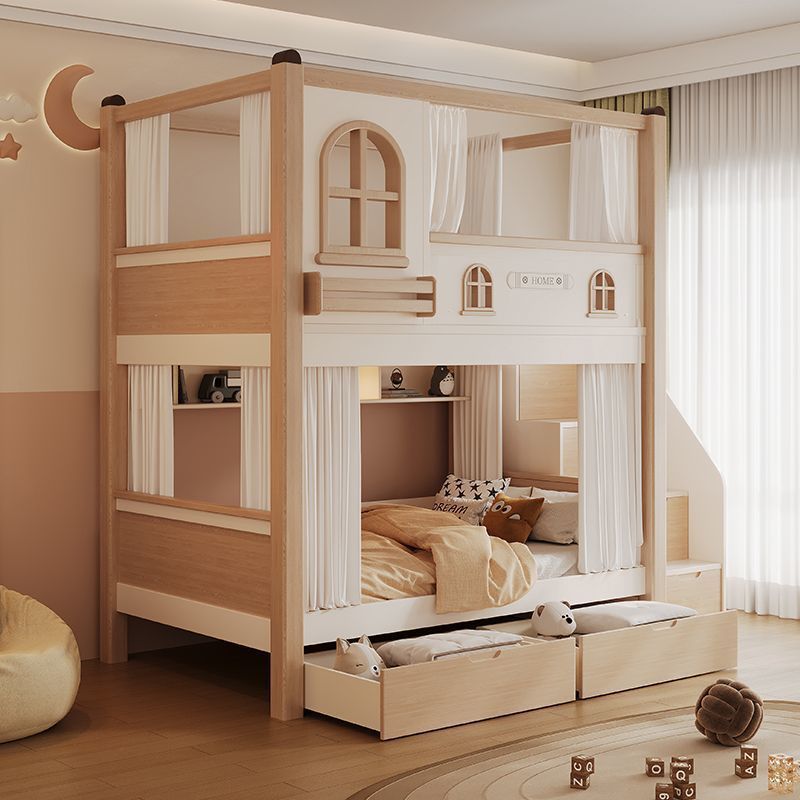 เตียงสองชั้นสำหรับเด็กพร้อมสไล - Bunk Bed With Stairs And Slide บทวิจารณ์และราคา