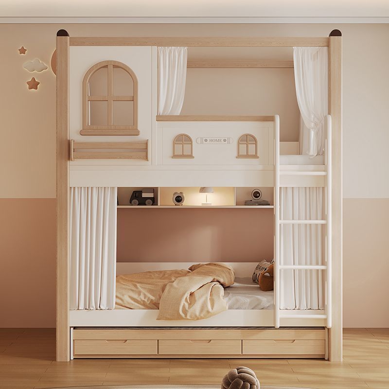 เตียงสองชั้นสำหรับเด็กพร้อมสไล - Bunk Bed With Stairs And Slide บทวิจารณ์และราคา