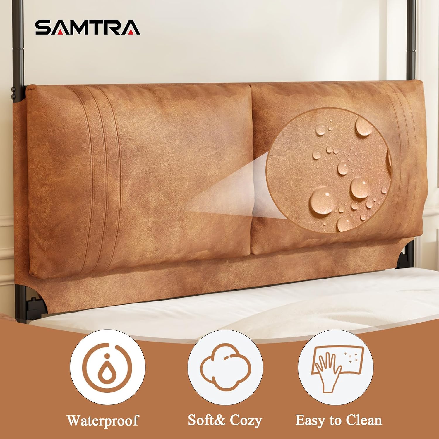 โครงเตียงควีนไซส์พร้อมหัวเตียง - Canopy Bed Frame Metal Queen บทวิจารณ์และราคา