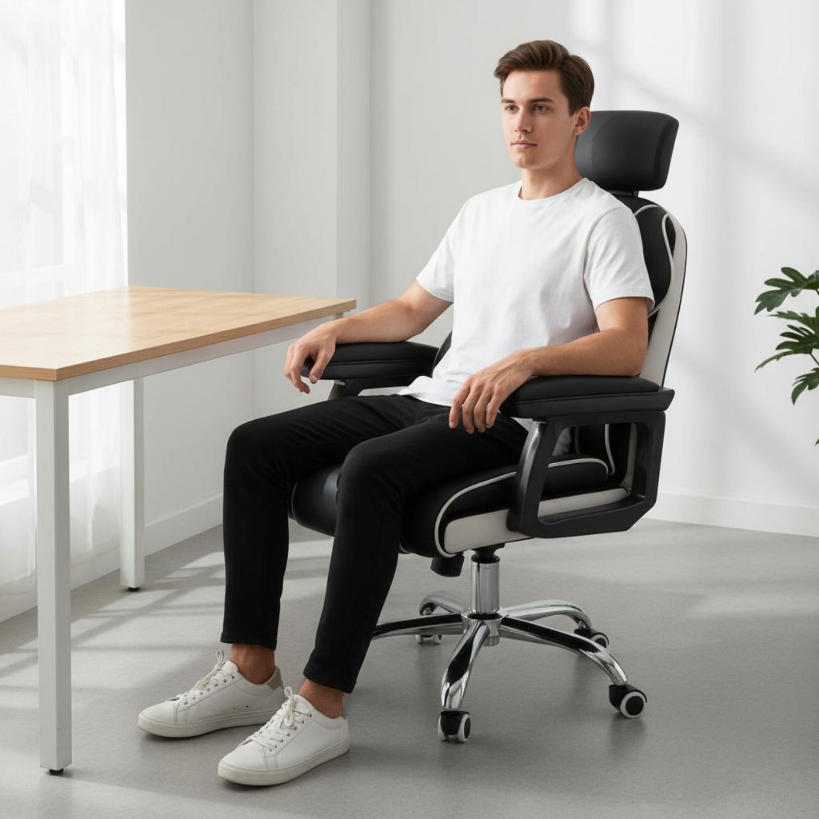 เก้าอี้เกมมิ่งตามหลักสรีรศาสตร - Office Furniture บทวิจารณ์และราคา