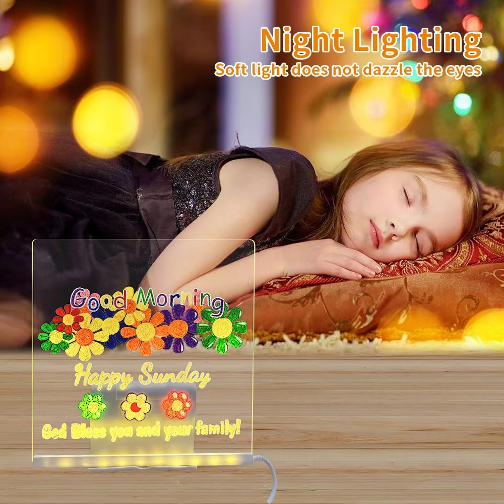 กระดานโน้ต LED DIY กระดานข้อคว - Floating Nightstand With Led Light บทวิจารณ์และราคา