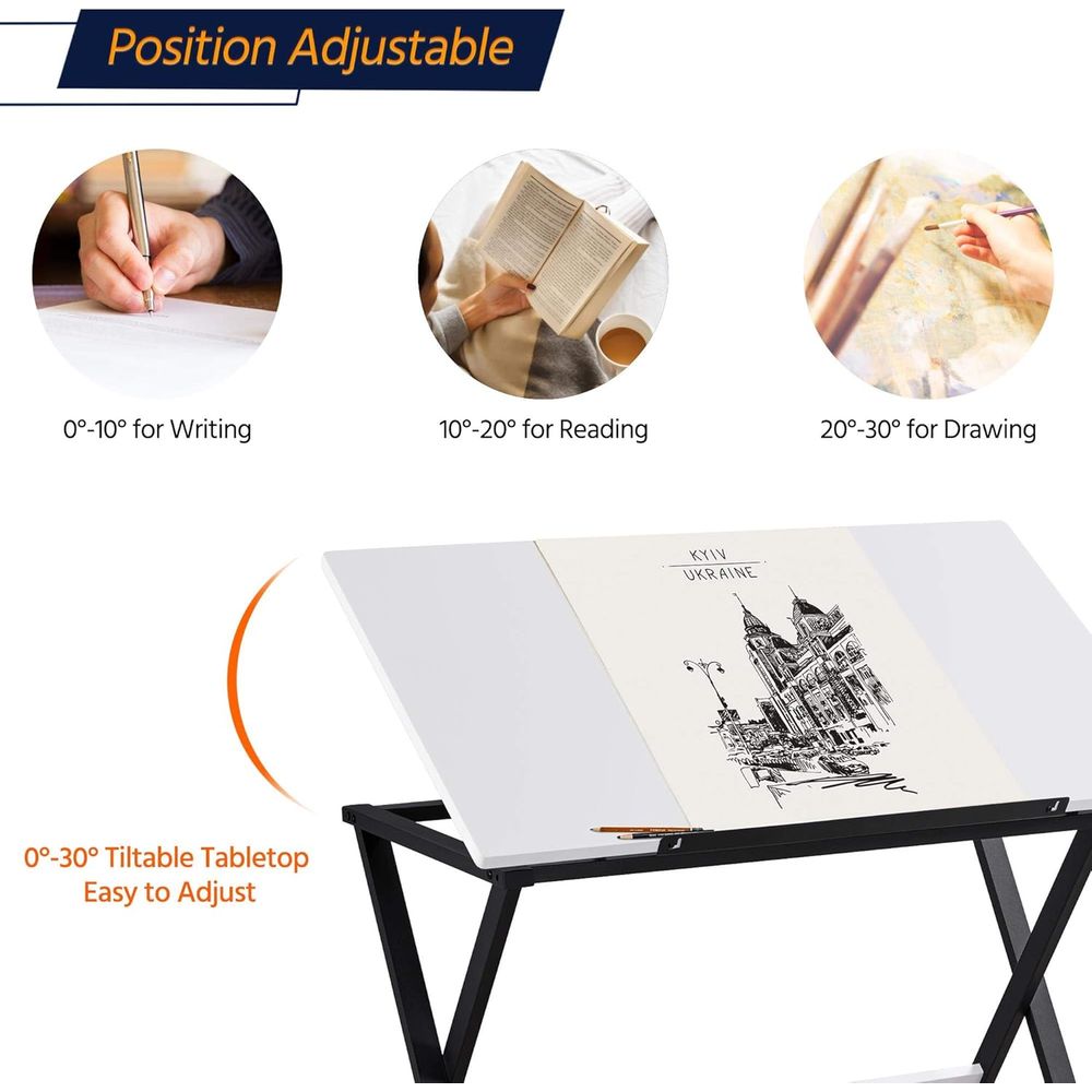 โต๊ะวาดภาพ โต๊ะศิลปะ โต๊ะทำงาน - Tables บทวิจารณ์และราคา