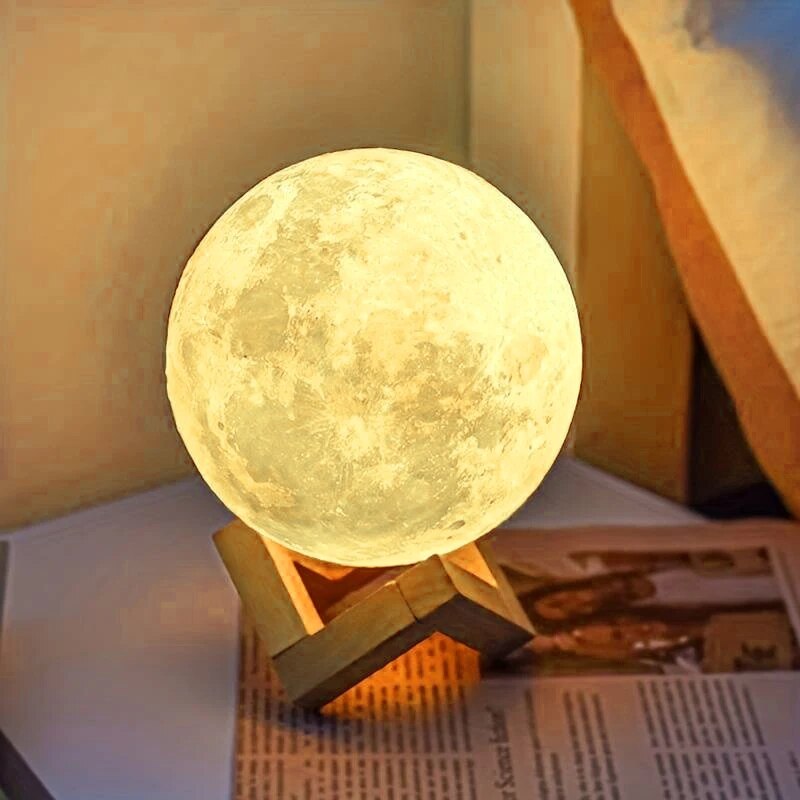 ไฟ LED พระจันทร์1ดวงไฟกลางคืนด - Floating Nightstand With Led Light บทวิจารณ์และราคา