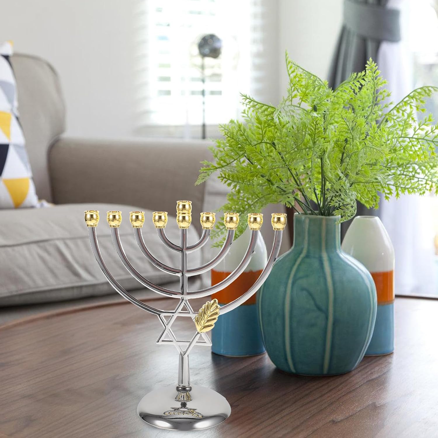 เชิงเทียนฮานุคาห์ 9 แขน ทำจากโ - Tables บทวิจารณ์และราคา