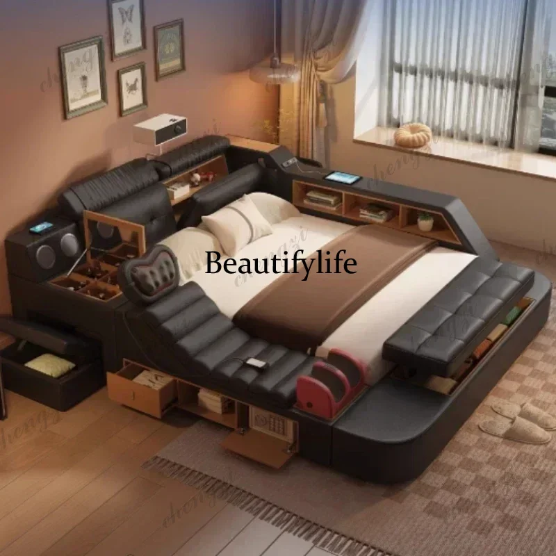 เตียงคิงไซส์สีดำ รุ่น A182 พร้ - King Size Bed Frame With Storage Drawers บทวิจารณ์และราคา