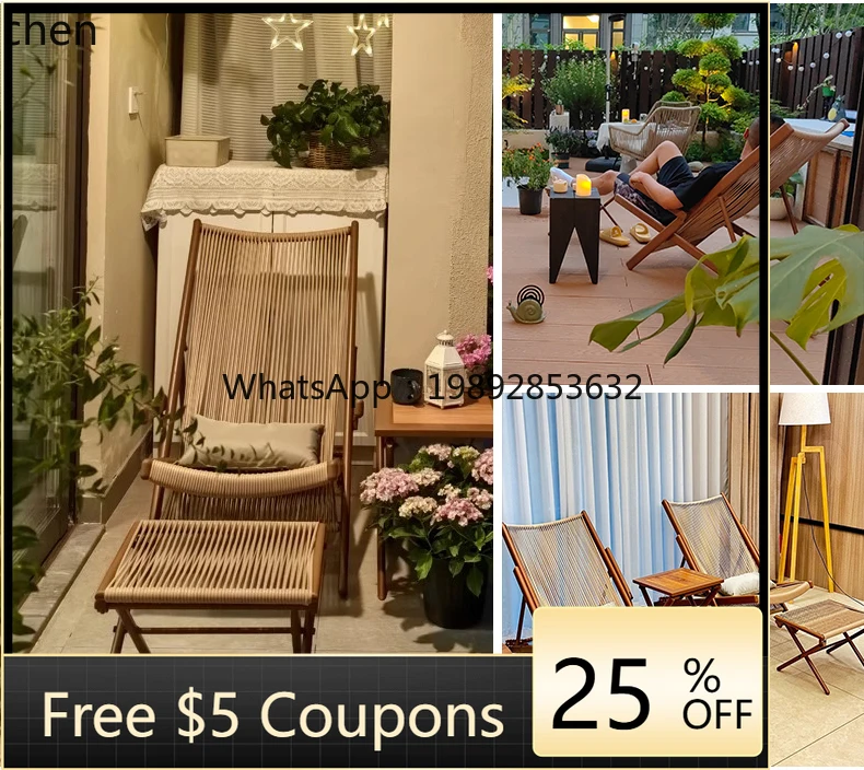 เก้าอี้พักผ่อนระเบียงบ้าน เก้า - Chairs บทวิจารณ์และราคา