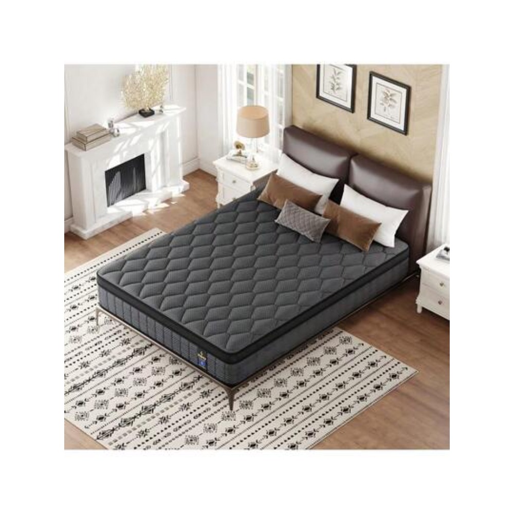 ที่นอนไฮบริดขนาด 12 นิ้ว แบบทว - Memory Foam Mattress In A Box Queen บทวิจารณ์และราคา