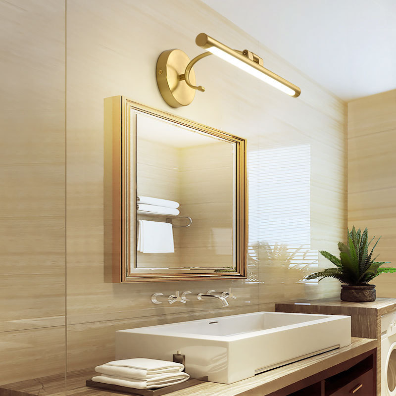 ไฟกระจกห้องน้ำทองแดงทั้งหมด ไฟ - Dressing Table Vanity With Lighted Mirror บทวิจารณ์และราคา