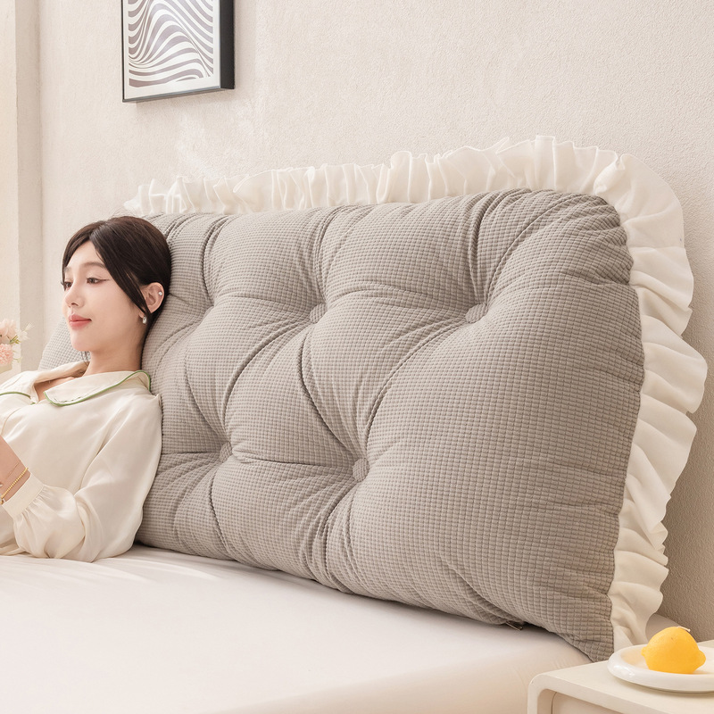 หมอนรองหลังแบบมีระบาย สำหรับเต - Headboard Cushion Backrest Tatami บทวิจารณ์และราคา