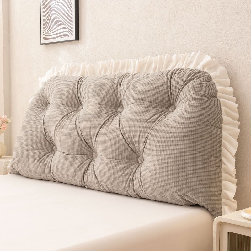 หมอนรองหลังแบบมีระบาย สำหรับเต - Headboard Cushion Backrest Tatami บทวิจารณ์และราคา