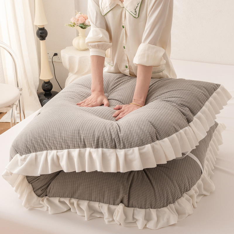 หมอนรองหลังแบบมีระบาย สำหรับเต - Headboard Cushion Backrest Tatami บทวิจารณ์และราคา