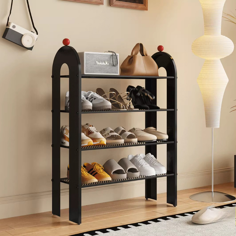 ชั้นวางรองเท้าเหล็กหลายชั้นแบบ - Shoe Rack Cabinet Narrow Entryway บทวิจารณ์และราคา