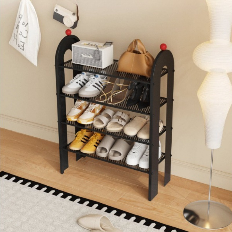 ชั้นวางรองเท้าเหล็กหลายชั้นแบบ - Shoe Rack Cabinet Narrow Entryway บทวิจารณ์และราคา