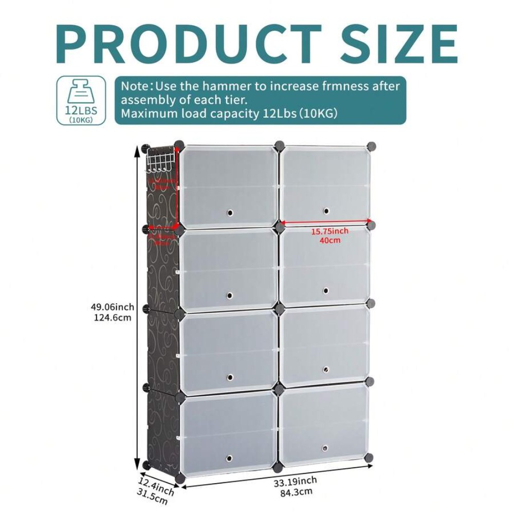 ตู้เก็บรองเท้า 8 ชั้น พร้อมประ - Shoe Rack Cabinet Narrow Entryway บทวิจารณ์และราคา
