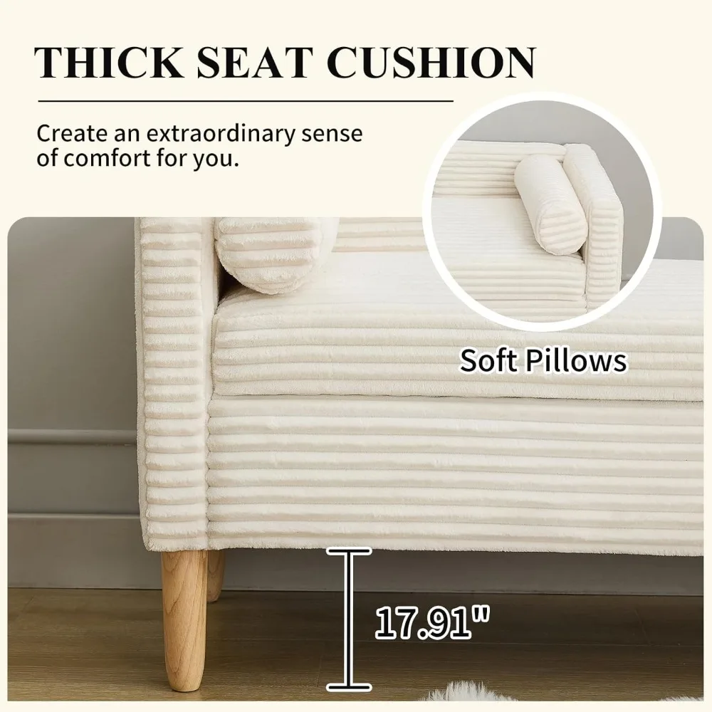 ม้านั่งปลายเตียงขาไม้ พร้อมที่ - Bedroom Furniture บทวิจารณ์และราคา