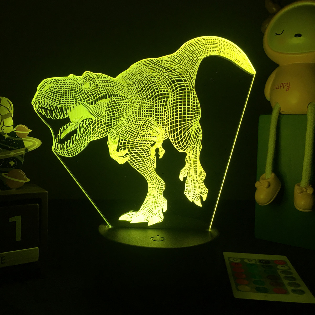 ไฟ LED กลางคืนรูปไดโนเสาร์สำหร - Floating Nightstand With Led Light บทวิจารณ์และราคา