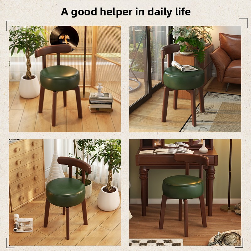 เก้าอี้แต่งตัวไม้เนื้อแข็งแบบห - Bedroom Furniture บทวิจารณ์และราคา
