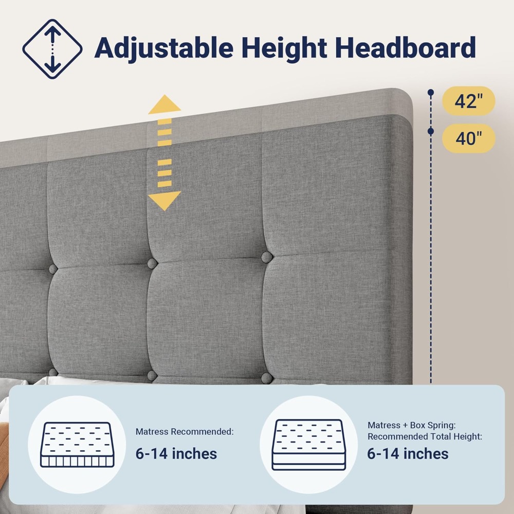 โครงเตียงขนาดคิงไซส์พร้อมลิ้นช - King Size Bed Frame With Storage Drawers บทวิจารณ์และราคา