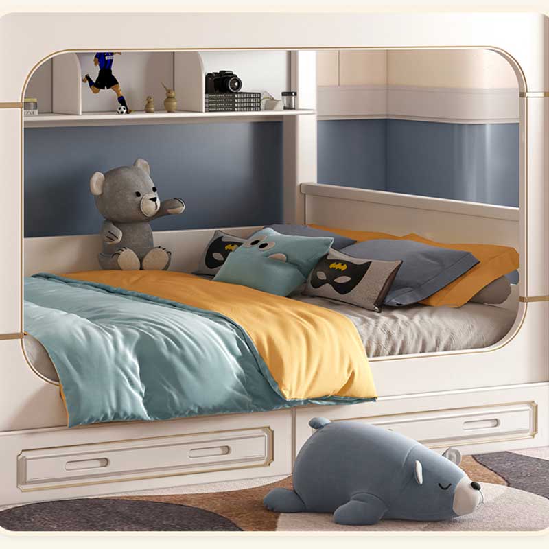 ชุดเฟอร์นิเจอร์ห้องนอนเด็กชายห - Bunk Bed With Stairs And Slide บทวิจารณ์และราคา