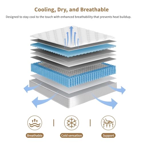 ที่นอนควีนไซส์, ที่นอนไฮบริดเม - Memory Foam Mattress In A Box Queen บทวิจารณ์และราคา