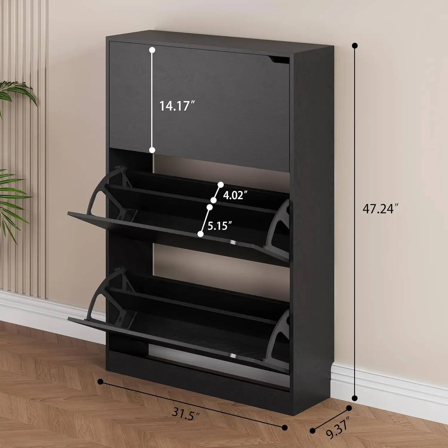 ตู้เก็บรองเท้า, ตู้เก็บรองเท้า - Shoe Rack Cabinet Narrow Entryway บทวิจารณ์และราคา