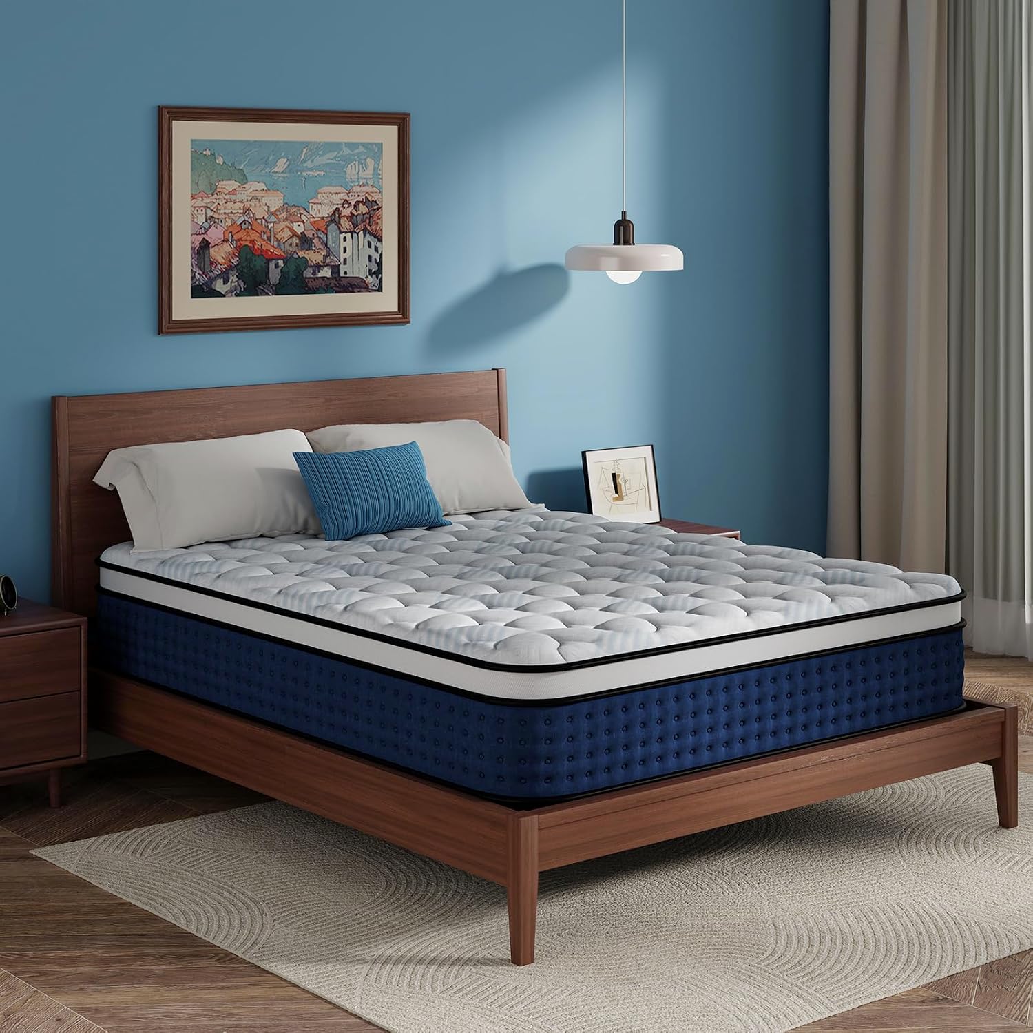 ที่นอน, ที่นอนไฮบริดขนาดควีนไซ - Memory Foam Mattress In A Box Queen บทวิจารณ์และราคา